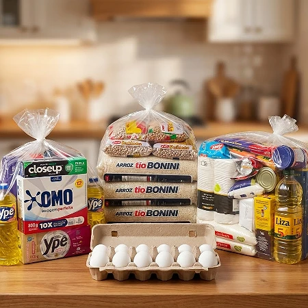 Cesta Básica Média Bonini com 27 produtos