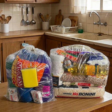 Cesta Básica Mini Bonini com 23 produtos