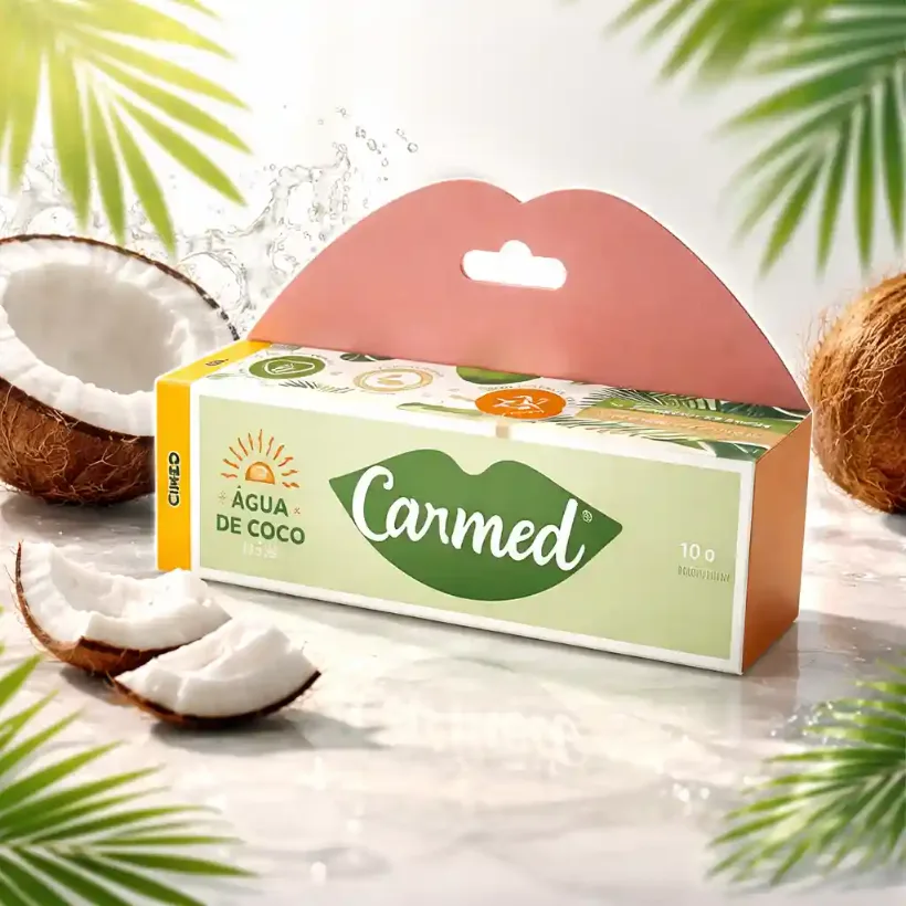 Hidratante Labial Carmed Água de Coco 10g