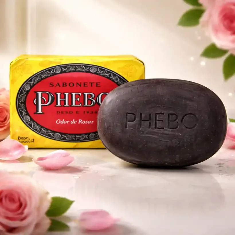 Phebo Sabonete Odor de Rosas 90g