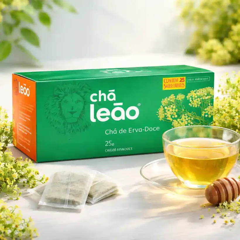 Chá Leão Erva-Doce 25 sachês