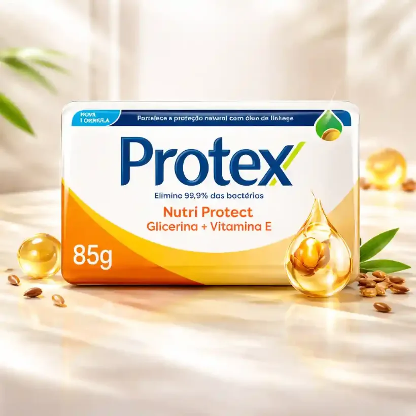 Protex Sabonete Nutri Protect - Glicerina + Vitamina e 85g