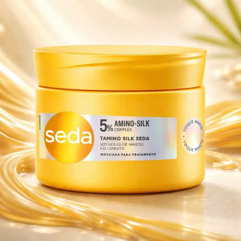 Seda Máscara de Tratamento Amino Silk 300g