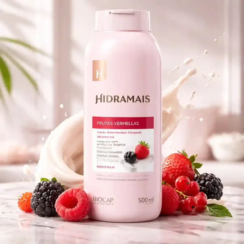 Hidratante Hidramais Frutas Vermelhas 500ml