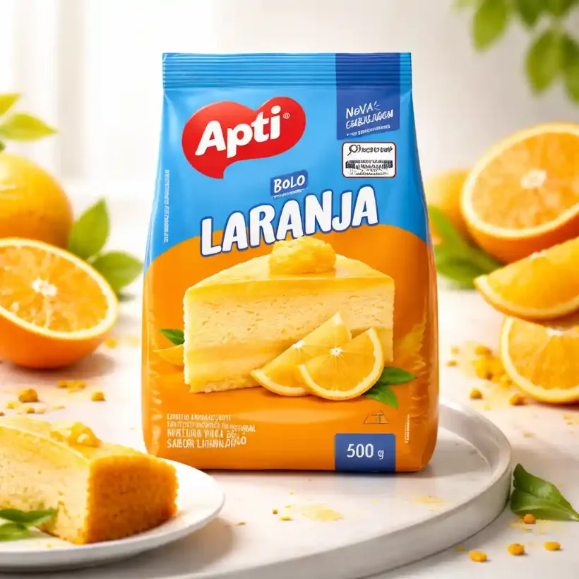Apti Mistura para Bolo Mistura Laranja 400g