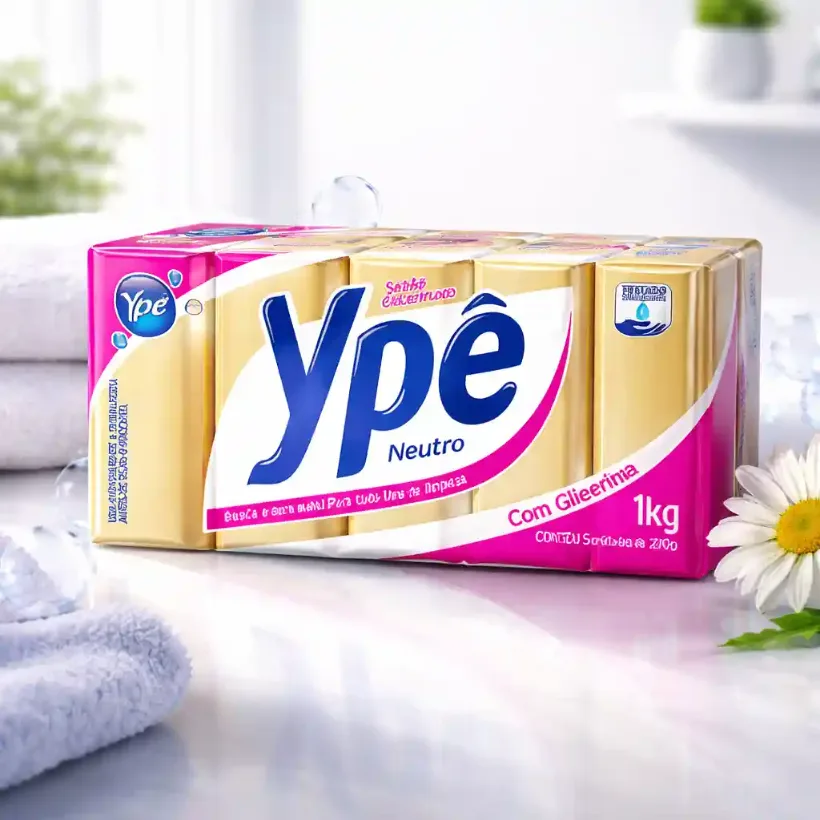 Ypê Sabão em Barra 800g