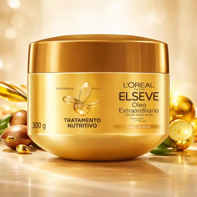 Elseve Creme de Tratamento Óleo Extraordinário para Nutrição Unidade