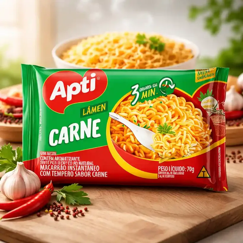 Apti Macarrão Lámen Carne 70g