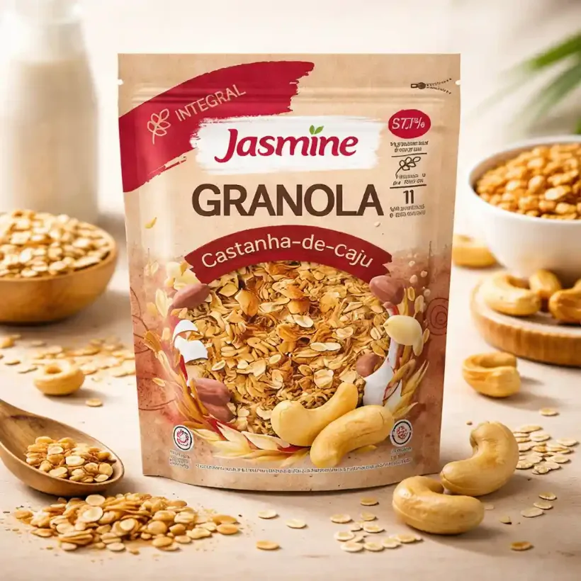 Jasmine Granola Castanha de Caju Integral 250g