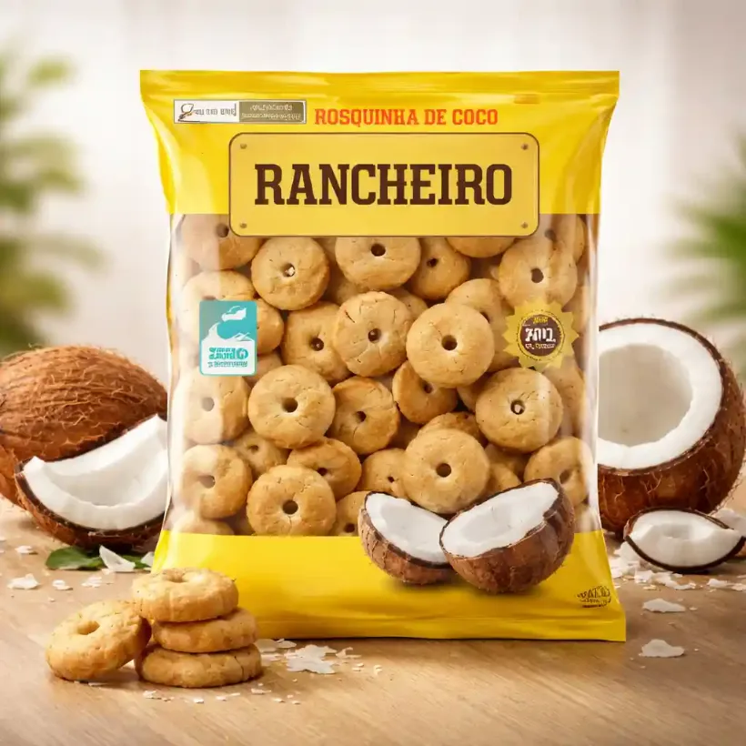 Rancheiro Rosquinha Coco 500g