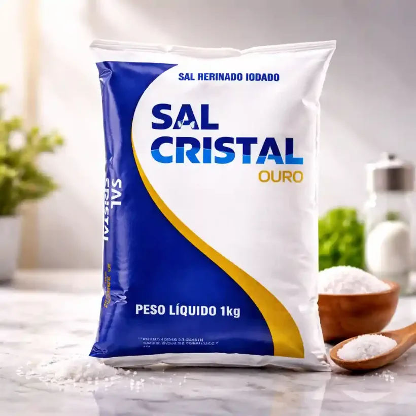 Sal Cristal Ouro 1kg