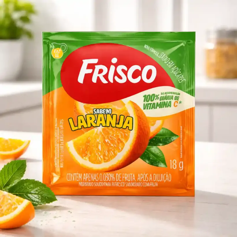 Frisco Suco em Pó Laranja 18g