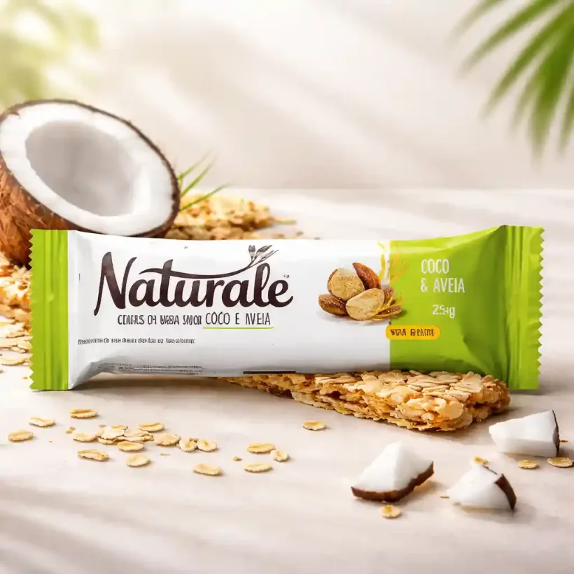 Naturale Barra de Cereal Coco e Aveia 25g